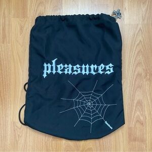 Pleasures & Reebok Collaboration Spiderweb Logo Gym / Sling Bag